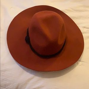 Burnt orange American Eagle hat